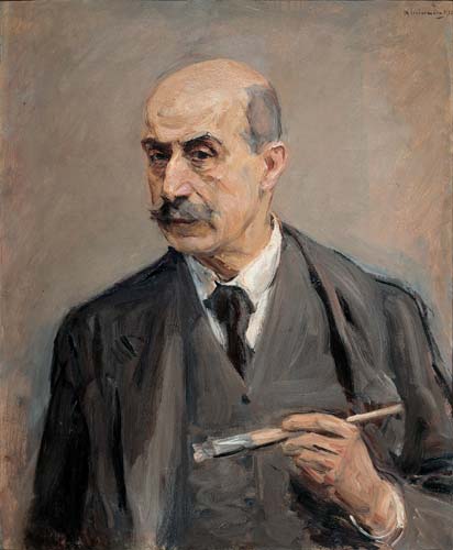 Self-Portrait with Brush, 1913