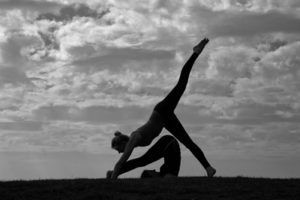 yoga aan de Rotte